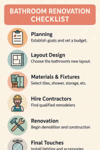 Complete Bathroom Renovation Checklist