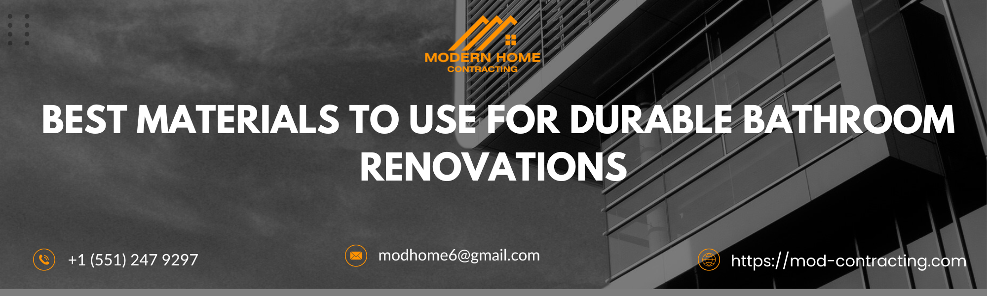 Best Materials to Use for Durable Bathroom Renovations